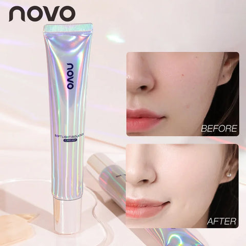 Hyaluronic Moisturizing Primer & Base Cream-For Face & Body, Long-Lasting, Non-Greasy, Evens Out Skin Tone, Covers Imperfections