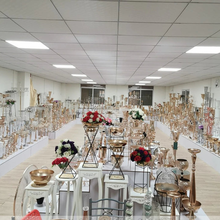 Wedding Square Frame Arch Backdrop Curtain Stand Flower Yarn Shelf Party Events Props DIY Decoration