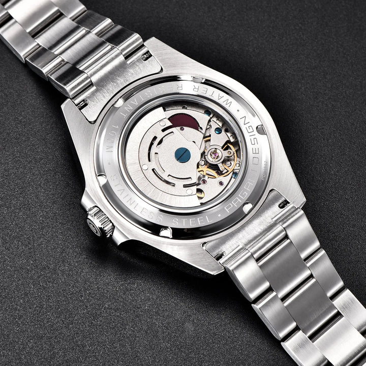 2024 PAGANI Design New Men's Automatic Mechanical Watches GMT Watch 42mm Sapphire Stainless Steel Waterproof Watch Reloj Hombre