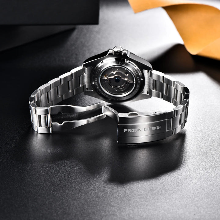2024 PAGANI Design New Men's Automatic Mechanical Watches GMT Watch 42mm Sapphire Stainless Steel Waterproof Watch Reloj Hombre