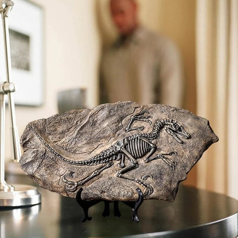 Tyrannosaurus Rex Dinosaur Fossil, Resin Dinosaur Skeleton Model, Dinosaur Decoration for Bookshelf Tabletop Display