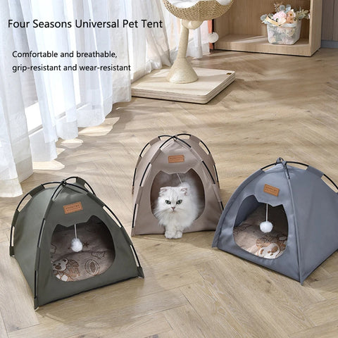 Pet tent comfortable, breathable, scratch-resistant and wear-resistant all seasons universal, no odor and washable pet products