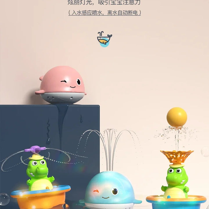 Baby Children's bath toys Water play toys Boys Girls bathing fun Electric water play artifact  Fun shower toy