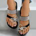 Sandalias Mujer Women Girls Pearl Flat Bohemian Style Casual Sandals Beach Shoes Wedges Slippers SandáLias Femininas