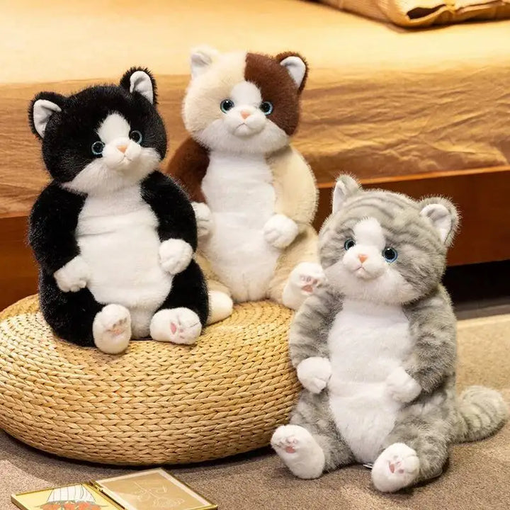 Dog Doll Cat Doll Puppy Plush Doll Cute Simulated Cat And Dog Plush Toy Soft Stuffed Animal Toy Kid Birthday Gift