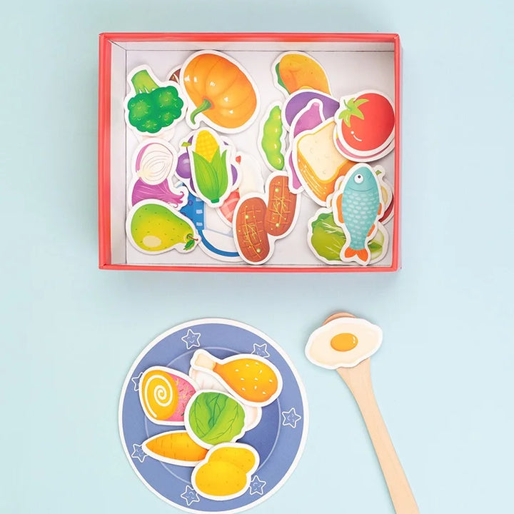 Parent-Child Interaction Play House Simulation Feeding Game Early Childhood Education Fine Motor Educational Toys