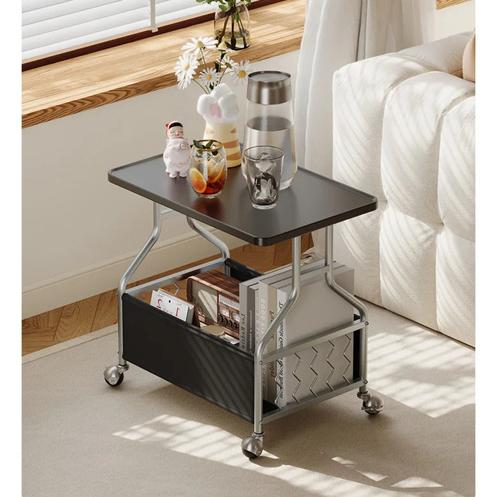 Modern Mobile Side Table Beauty Trendy Exquisite Glamour Coffee Table Luxury Elegant Mesa De Centro Sala Living Room Furniture