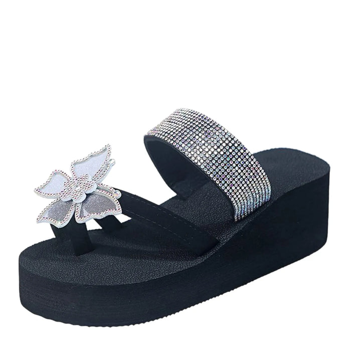 Sandalias Mujer Women Girls Pearl Flat Bohemian Style Casual Sandals Beach Shoes Wedges Slippers SandáLias Femininas