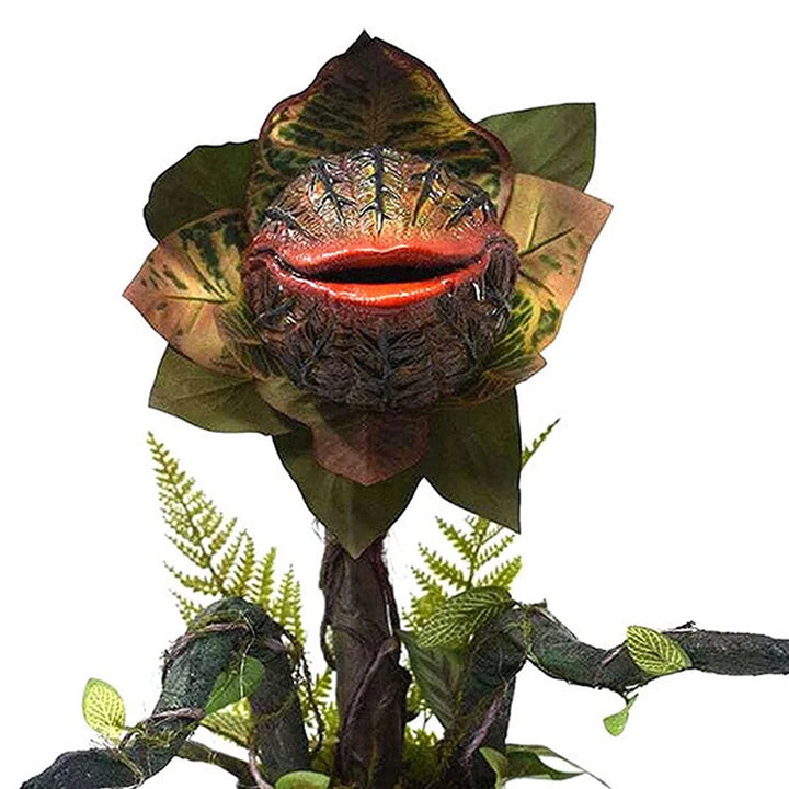 Piranha Flower Ornament Beautifully Durable Unique Whimsical Decorative Resin Sculptures For Carnivorous Plant Lovers Lifelike