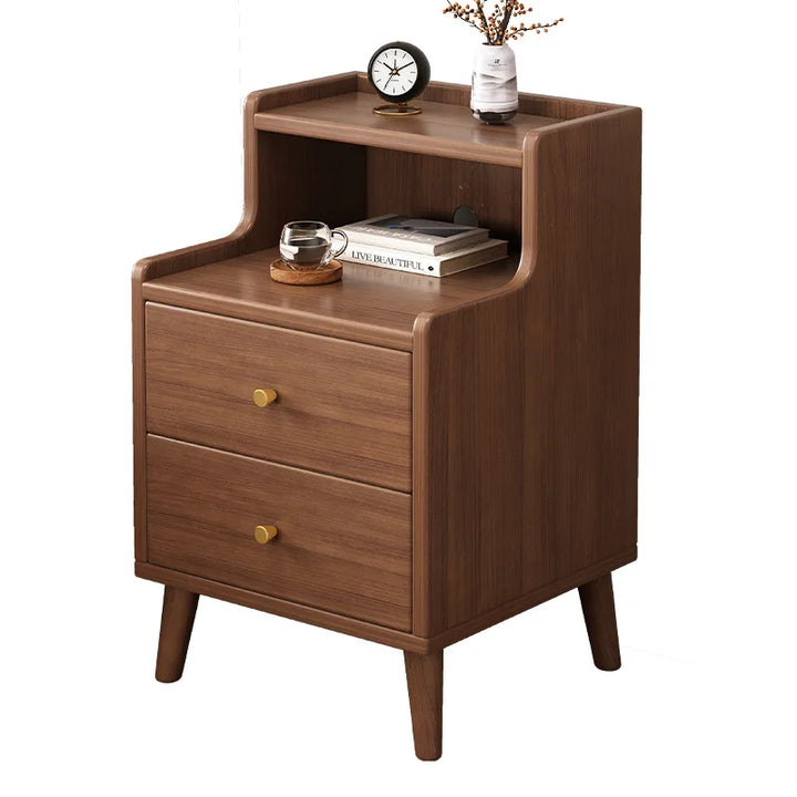 Wood Bedside Table DrawerNightstand Living Room Sturdy Storage Cabinet Bedroom Mesitas De Noche Madera Mesa De Cama Furniture