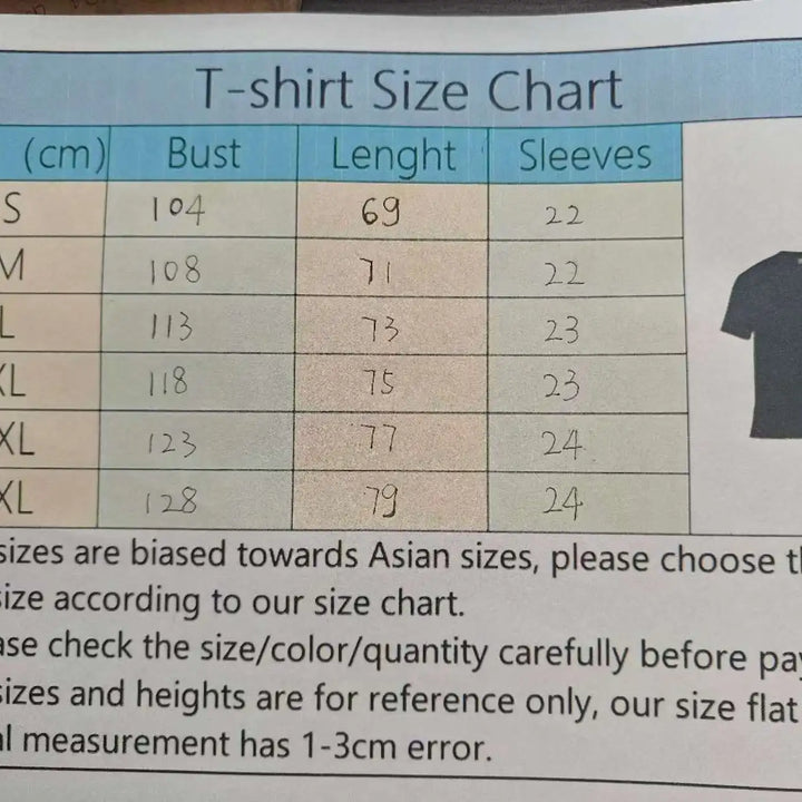 Men's Fashion T-Shirt 1976 Print Trendy Street Sport Top Casual Comfortable Men'swear for Youth
