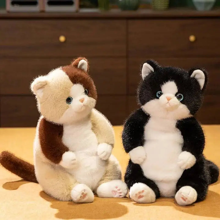 Dog Doll Cat Doll Puppy Plush Doll Cute Simulated Cat And Dog Plush Toy Soft Stuffed Animal Toy Kid Birthday Gift