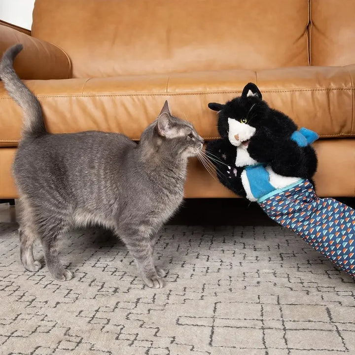 Cats Puppet Wrestler Cat Wrestling Toy Puppet Interactive Hand Puppet with Tough Padding for Safe Play Cat and Dog Toys