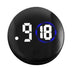 Car Clock Round Automotive Digital Clock Led Luminous Display Automotive Watch For Road Trip Long Travel Mini Digital Clock