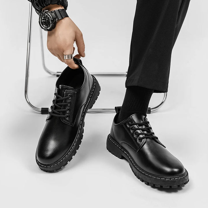 Fashionable Men's Formal Shoes Paired with Suits for Formal Occasions Dating Men's Business Casual Shoes Simple and Versatile