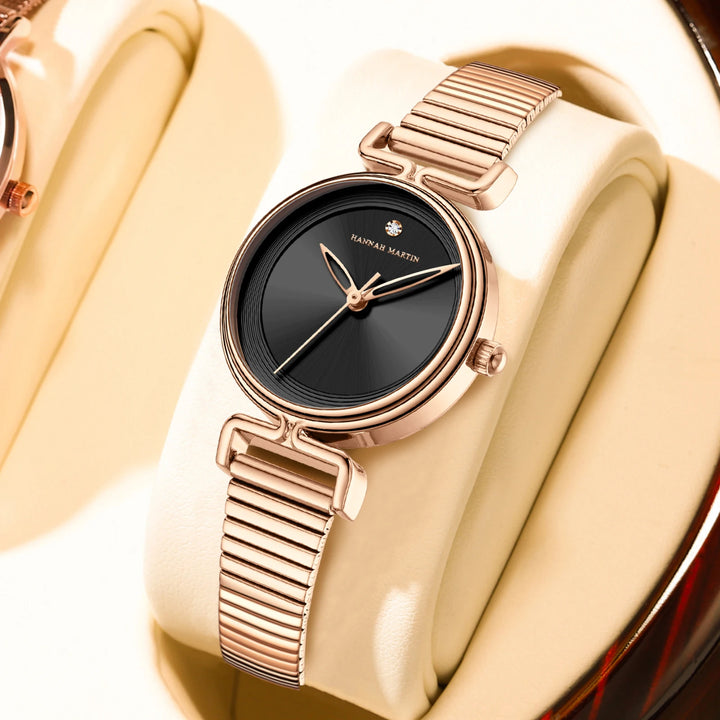 2025 New Women's Watch Top Brand Leisure Fashion 29mm Mini Dial Stainless Steel Mesh Strap Nordic Simple 3Bar Waterproof Watches