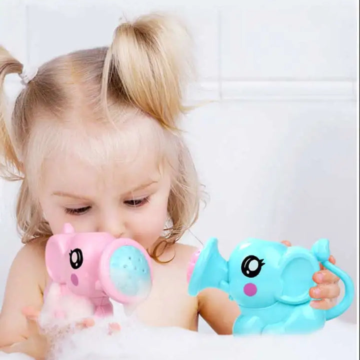 Baby Bath Toy, Bathing Cute  Elephant Shower Swimming Water Spraying Clouds Shower Bath Toy For Kids Water Playing Toy