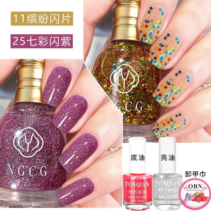 Nail Polish Quick Air  Dry Cruelty-free Nail Enamel