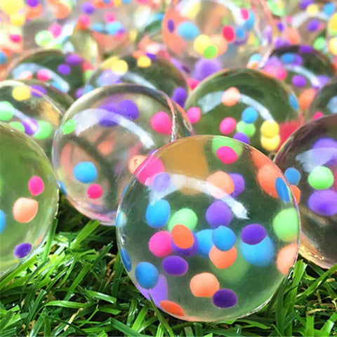 Bouncy Toys Funny Pinball Floating Ball Toy Balls Kids Balls Rubber Ball Jelly Bouncing Balls Bouncing Balls Jumping  Balls