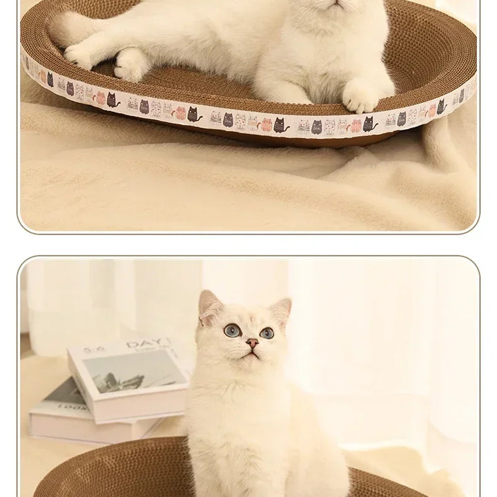 Cat Interactive Toy Rascador Para Gatos Cat Scratching Board Cat Scratcher Corrugated Cardboard Claw Grinding Cat Bed Nest