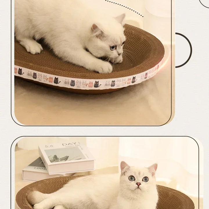 Cat Interactive Toy Rascador Para Gatos Cat Scratching Board Cat Scratcher Corrugated Cardboard Claw Grinding Cat Bed Nest
