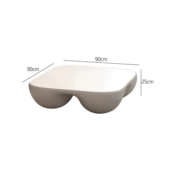 Square Nordic Coffee Table Design Modern Beauty Minimalist Coffee Table Trendy French Table Basse Salon Furniture Living Room