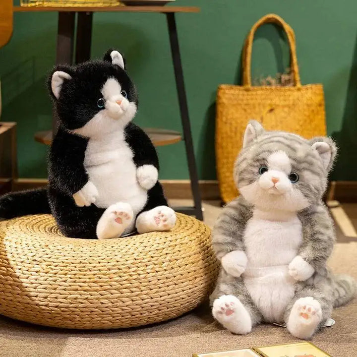 Dog Doll Cat Doll Puppy Plush Doll Cute Simulated Cat And Dog Plush Toy Soft Stuffed Animal Toy Kid Birthday Gift