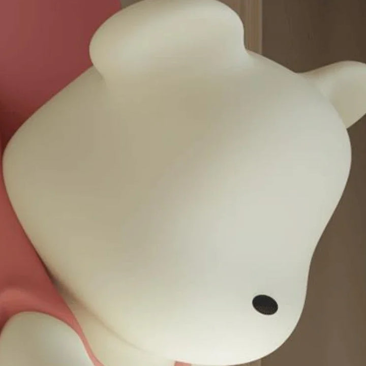 SANDYHA Nordic Resin Wall Lamp Cute Little Bear Design LED Light Children's Room Bedroom Decoration Home Study Lighting Fixtures