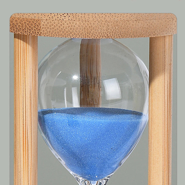 1PCS 3/5/10/15/30 Minutes Wooden Hourglass Timer Home Living Room Desktop Decoration Children Birthday Gift Portable Sand Clock