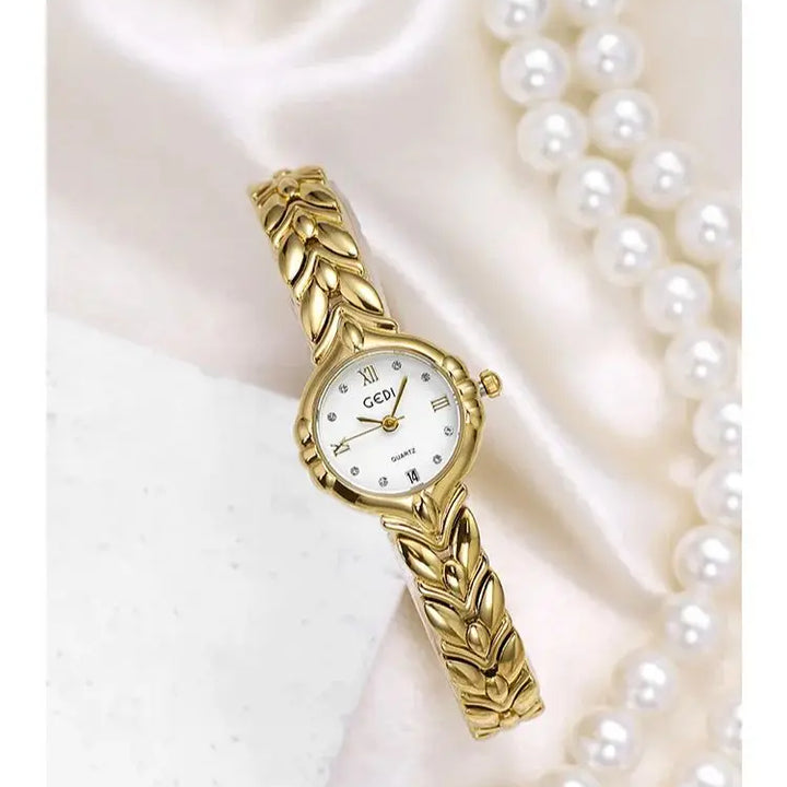 Ladies Fashion Watch Elegant Quartz Wristwatch for Women Stylish Timepiece with Adjustable Clasp