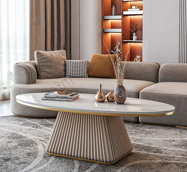 Square Glamour Coffee Tables Unique Nordic Luxury Aesthetic Coffee Tables Simple Minimalist Mesa Auxiliar Living Room Furniture