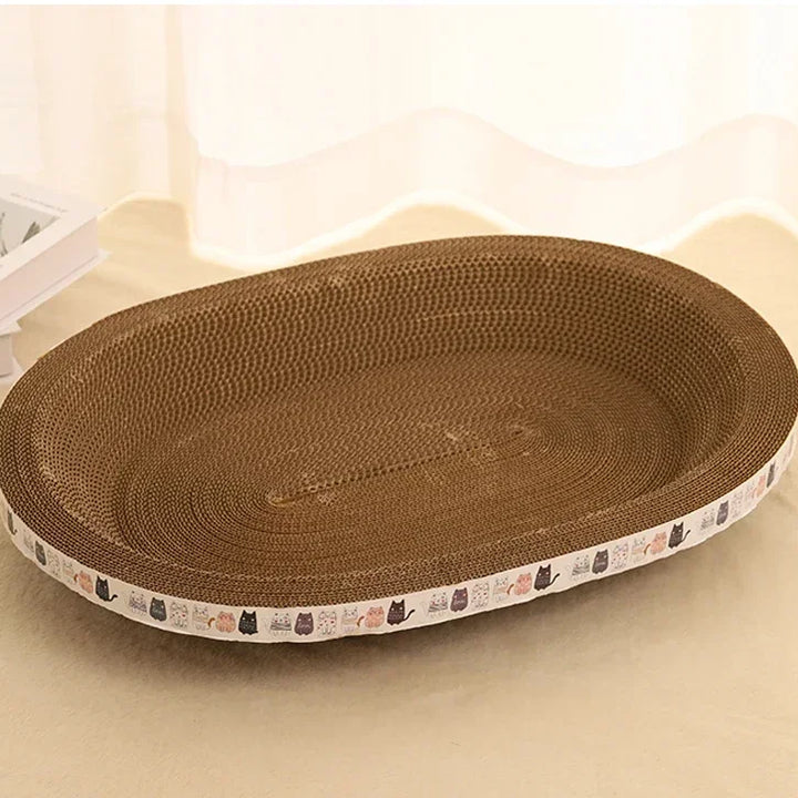 Cat Interactive Toy Rascador Para Gatos Cat Scratching Board Cat Scratcher Corrugated Cardboard Claw Grinding Cat Bed Nest