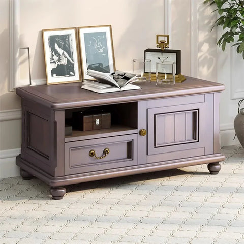 Vintage Aesthetic Tv Stand Retro Unique Designer Drawer Tv Stand Living Room Simple Moveis Para Tv Da Sala Luxury Furniture
