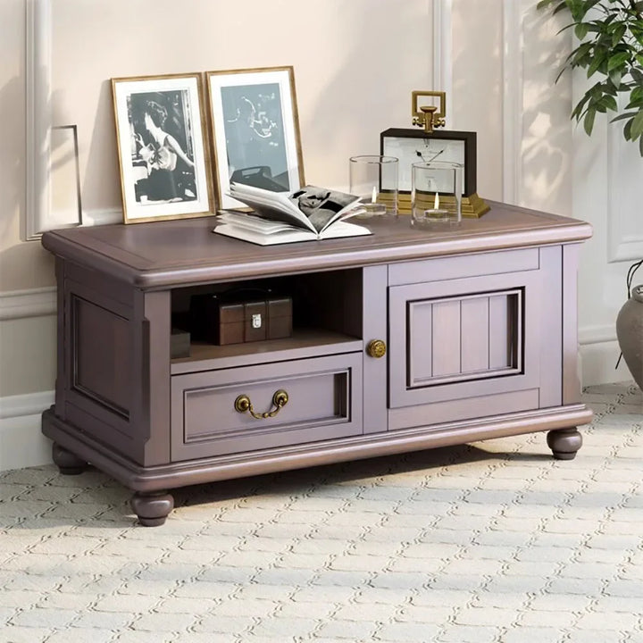 Vintage Aesthetic Tv Stand Retro Unique Designer Drawer Tv Stand Living Room Simple Moveis Para Tv Da Sala Luxury Furniture