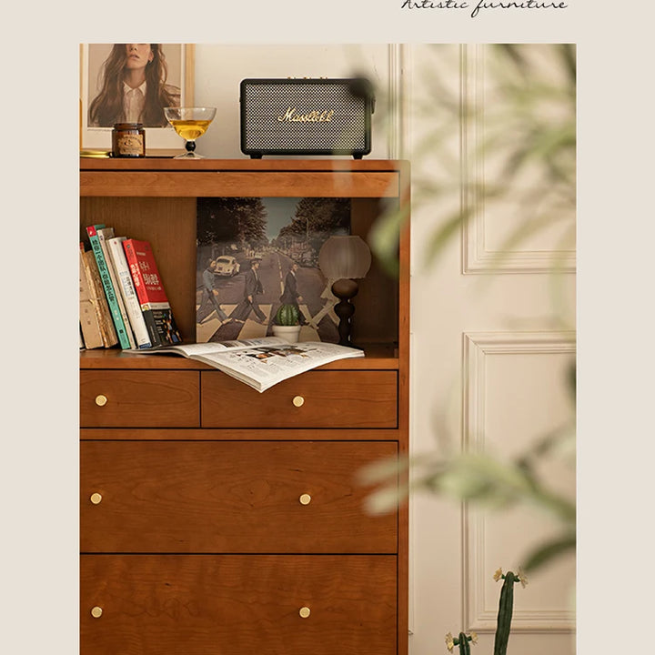 Vintage Aesthetics Living Room Cabinets Simple Elegant Delicacy Unique Storage Cabinet Space Saving Woonkamer Kasten Furniture