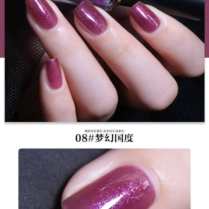 Glitter Nail Polish Cruelty-free Quick Dry Nail Varnish Enamel
