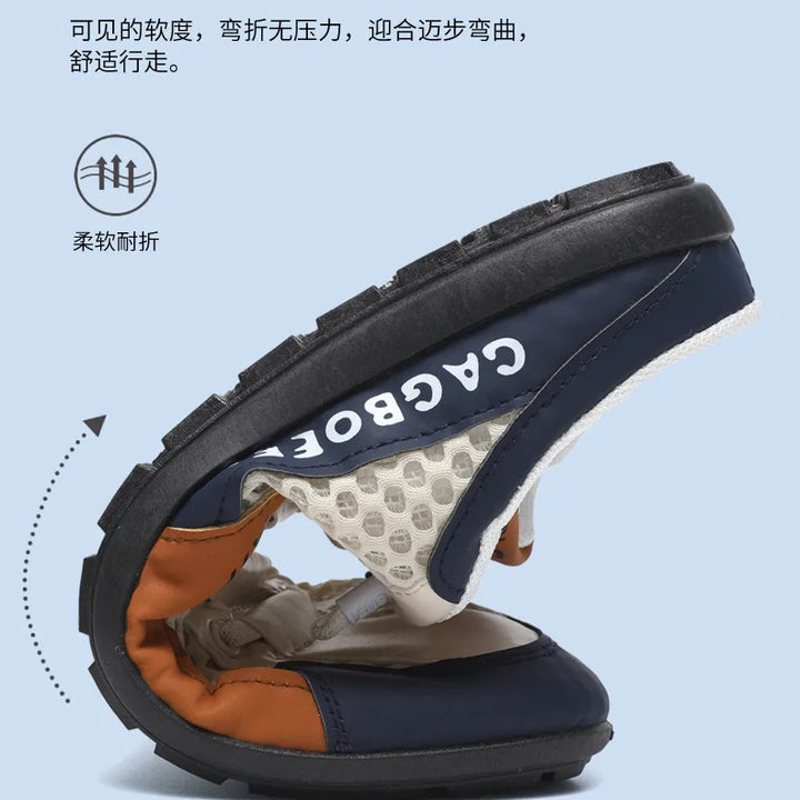Men's Fashion Soft-soled Half Slippers Men Summer Trendy Bottom Casual Shoes Breathable Slip-on Shoes Sneakers Zapatos De Hombre