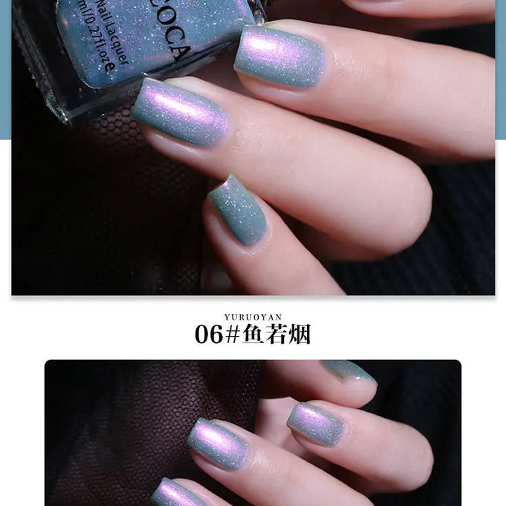 Glitter Nail Polish Cruelty-free Quick Dry Nail Varnish Enamel