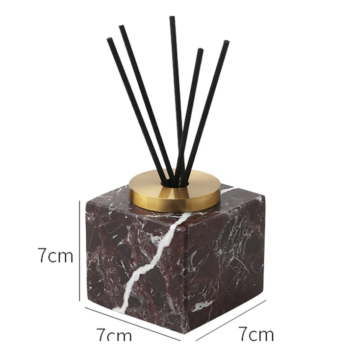 Square Aromatherapy Bottle Round Empty Display Decor Bathroom Aromatherapy Bottle Luxury Living Room Hotel Home Decoration