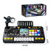 Kid Musical DJ Mixer with Microphone Electronic Keyboard Bluetooth DJ Turntable Console Junior Music Instrument Educational Toy