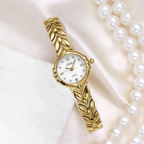 Ladies Fashion Watch Elegant Quartz Wristwatch for Women Stylish Timepiece with Adjustable Clasp