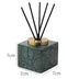 Square Aromatherapy Bottle Round Empty Display Decor Bathroom Aromatherapy Bottle Luxury Living Room Hotel Home Decoration