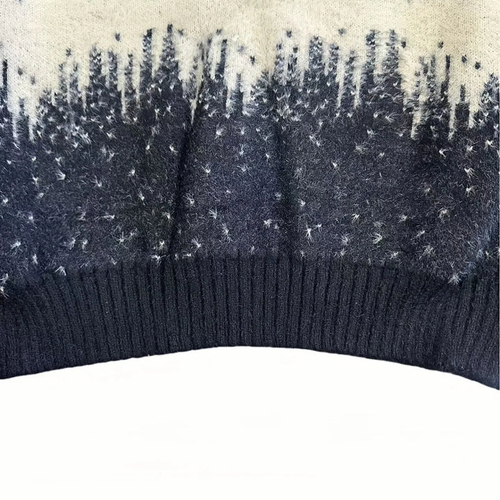 Men's Casual Tops, Asymmetrical Color-Blocked Knitwears, Single-Piece Sweaters, Suitable for Daily Home, Travel, Parties, Commuting, Outdoor Fashion and Versatile, Showing Elegant, Street Fashion, Travel Clothing.
