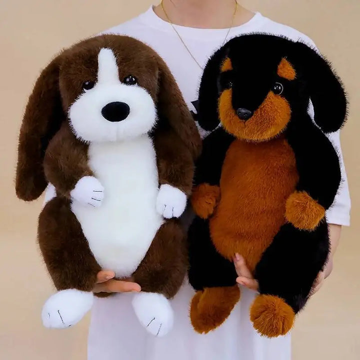 Dog Doll Cat Doll Puppy Plush Doll Cute Simulated Cat And Dog Plush Toy Soft Stuffed Animal Toy Kid Birthday Gift
