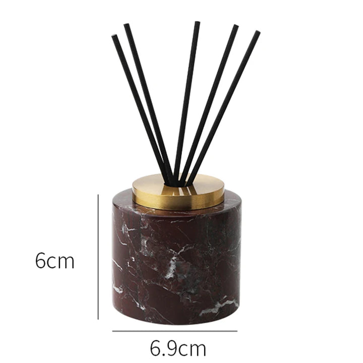 Square Aromatherapy Bottle Round Empty Display Decor Bathroom Aromatherapy Bottle Luxury Living Room Hotel Home Decoration