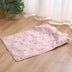 Cute Cartoon Pattern Cooling Pet Mat Ice Silk Breathable Anti-Slip Pet Pad Washable Scratch Resistant Dog Mat Summer Use