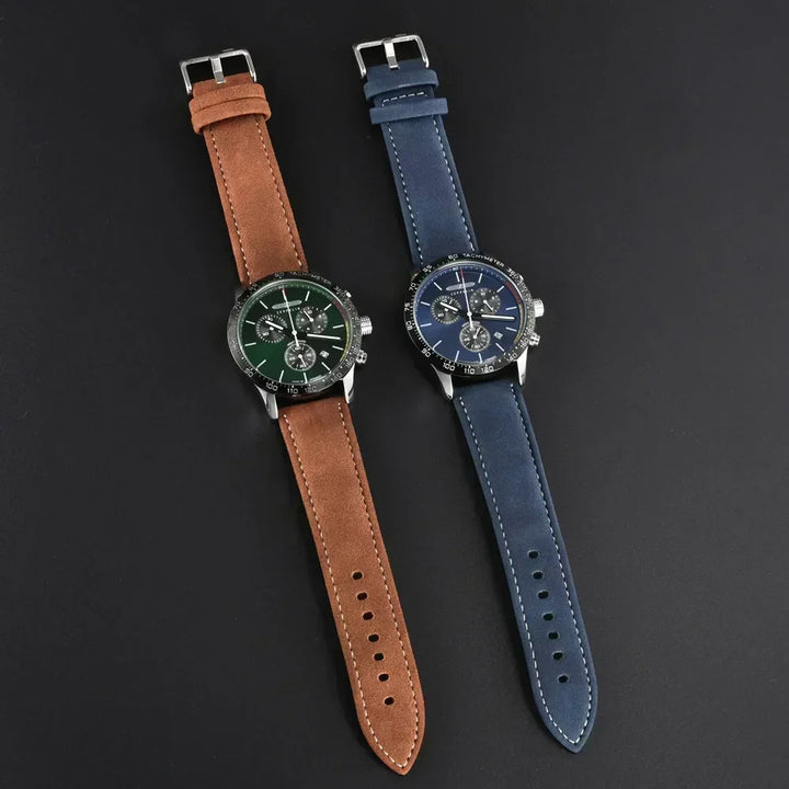 Zeppelin Elegance Chronograph Men’s Watch Luxury Multi Functional Timepiece Classic Retro Design Fashion Wristwatch for Business