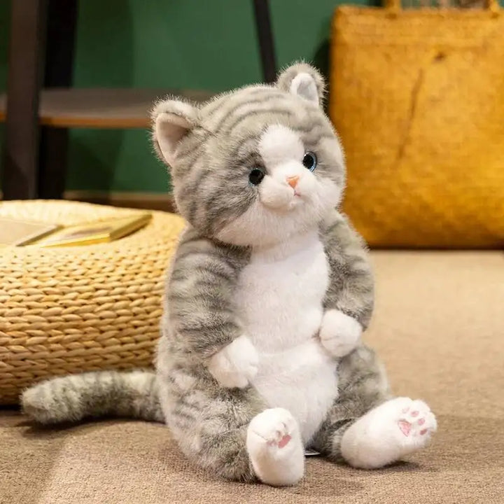 Dog Doll Cat Doll Puppy Plush Doll Cute Simulated Cat And Dog Plush Toy Soft Stuffed Animal Toy Kid Birthday Gift