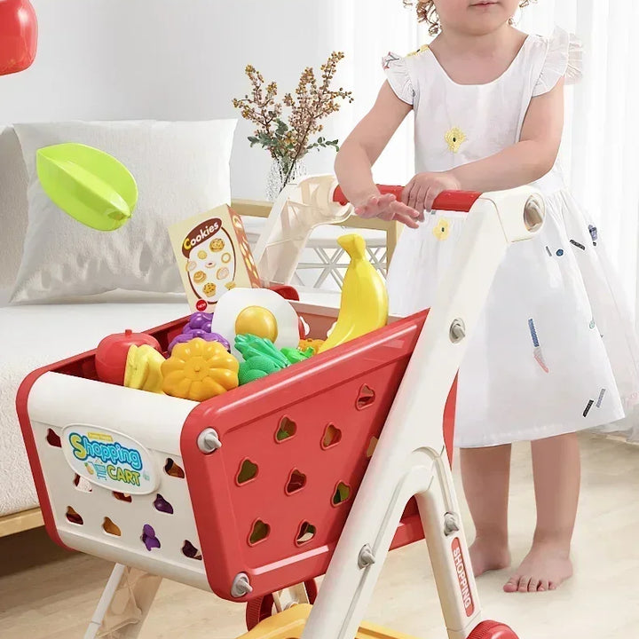 Children's toys, playing house, kitchen toys, boys' and girls' shopping toys, baby and toddler shopping toy sets
