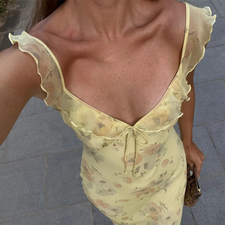 WhereMery Fashion Floral Printed Maxi Dresses Sexy Off Shoulder Backless Halter Long Dress Elegant Autumn Women Evening Vestidos
